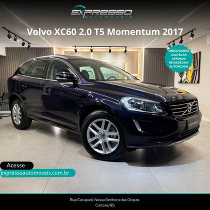 VOLVO XC60 2.0 T5 MOMENTUM GASOLINA 4P AUTOMÁTICO